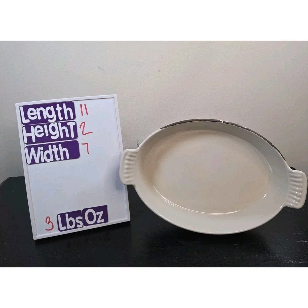 Vintage‎ Descoware FE 22 Belgium Orange Enamel Casserole Dish